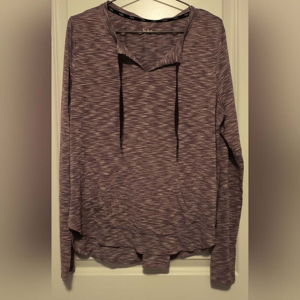 Cozy Heathered Purple Women's Hoodie